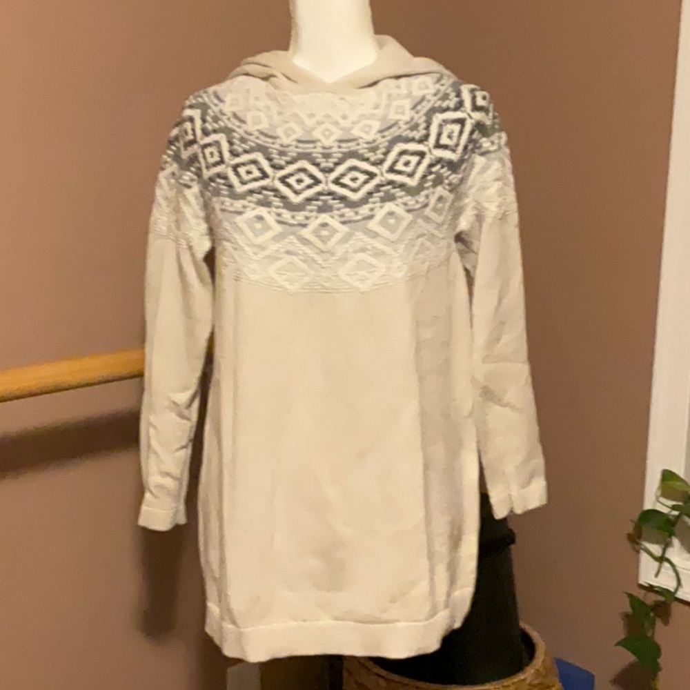 J. Jill fair isle sweater tunic SP